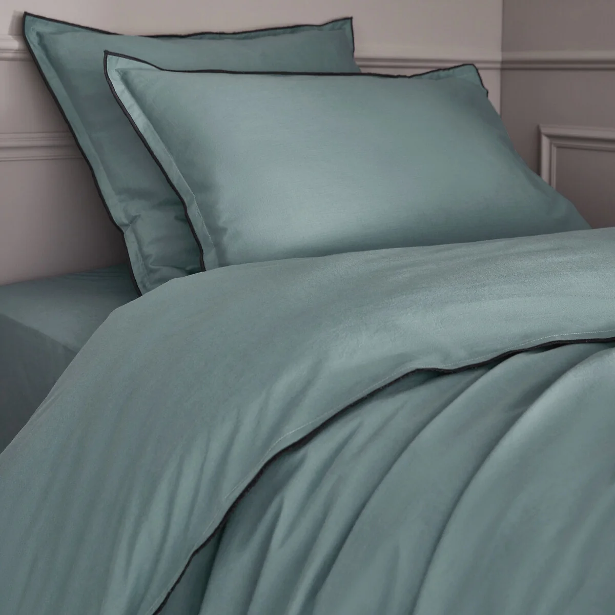100% Organic Cotton Voile 400 Thread Count Duvet Cover – image 2