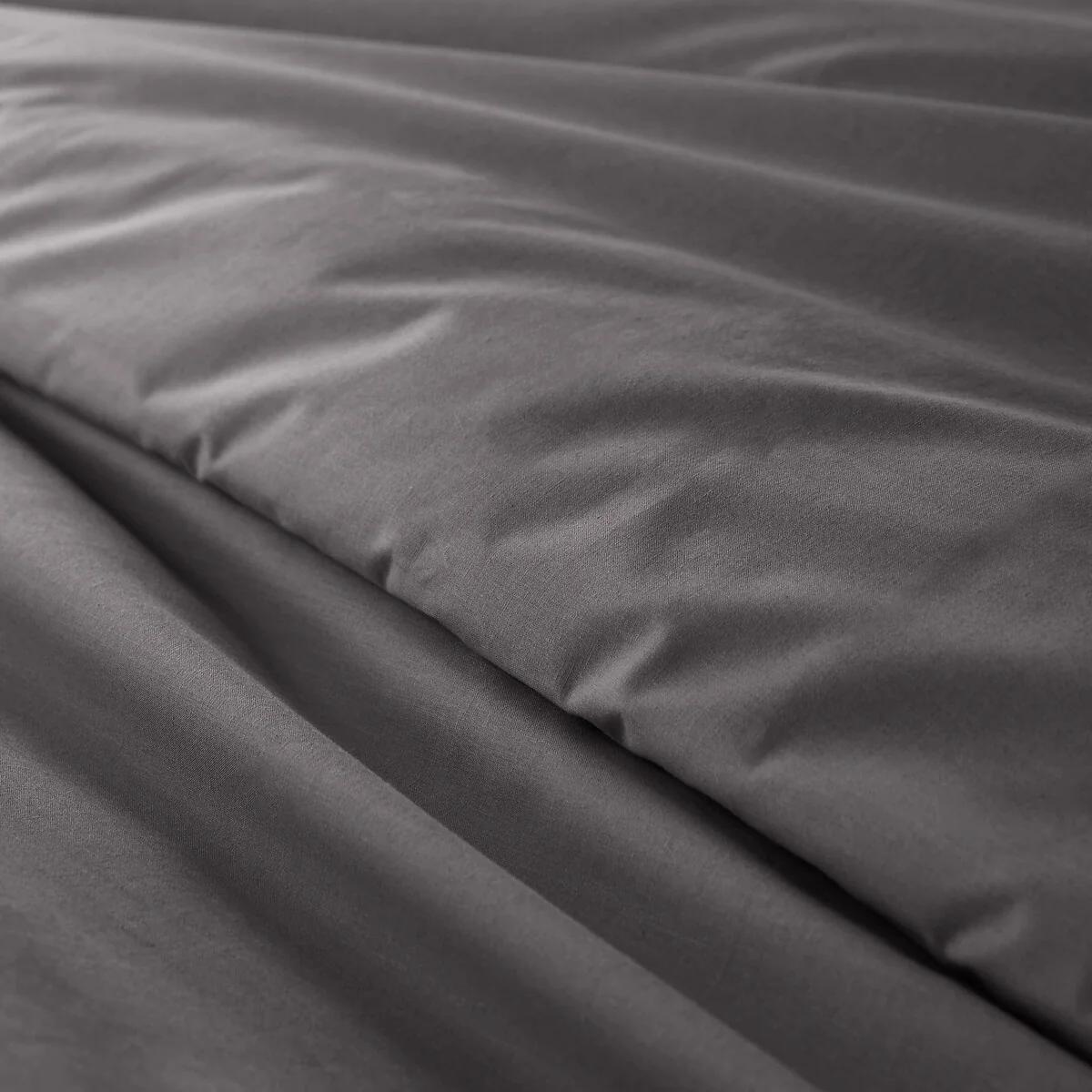Scenario Plain Organic Cotton Percale Duvet Cover – image 3