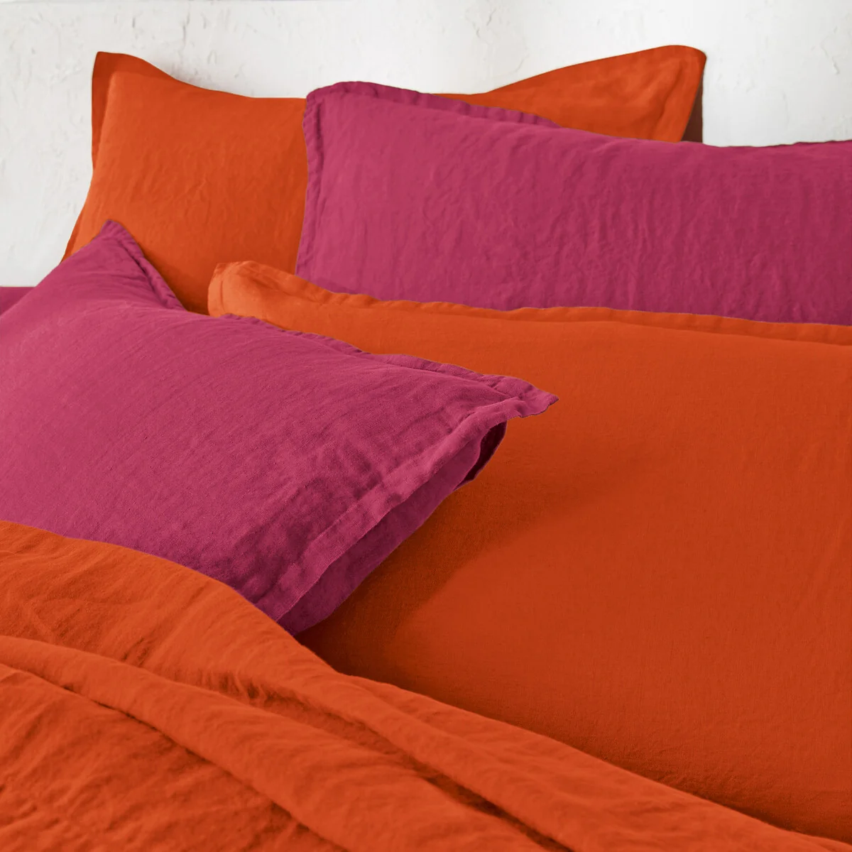 Linot Plain 100% Washed Linen Duvet Cover – image 2