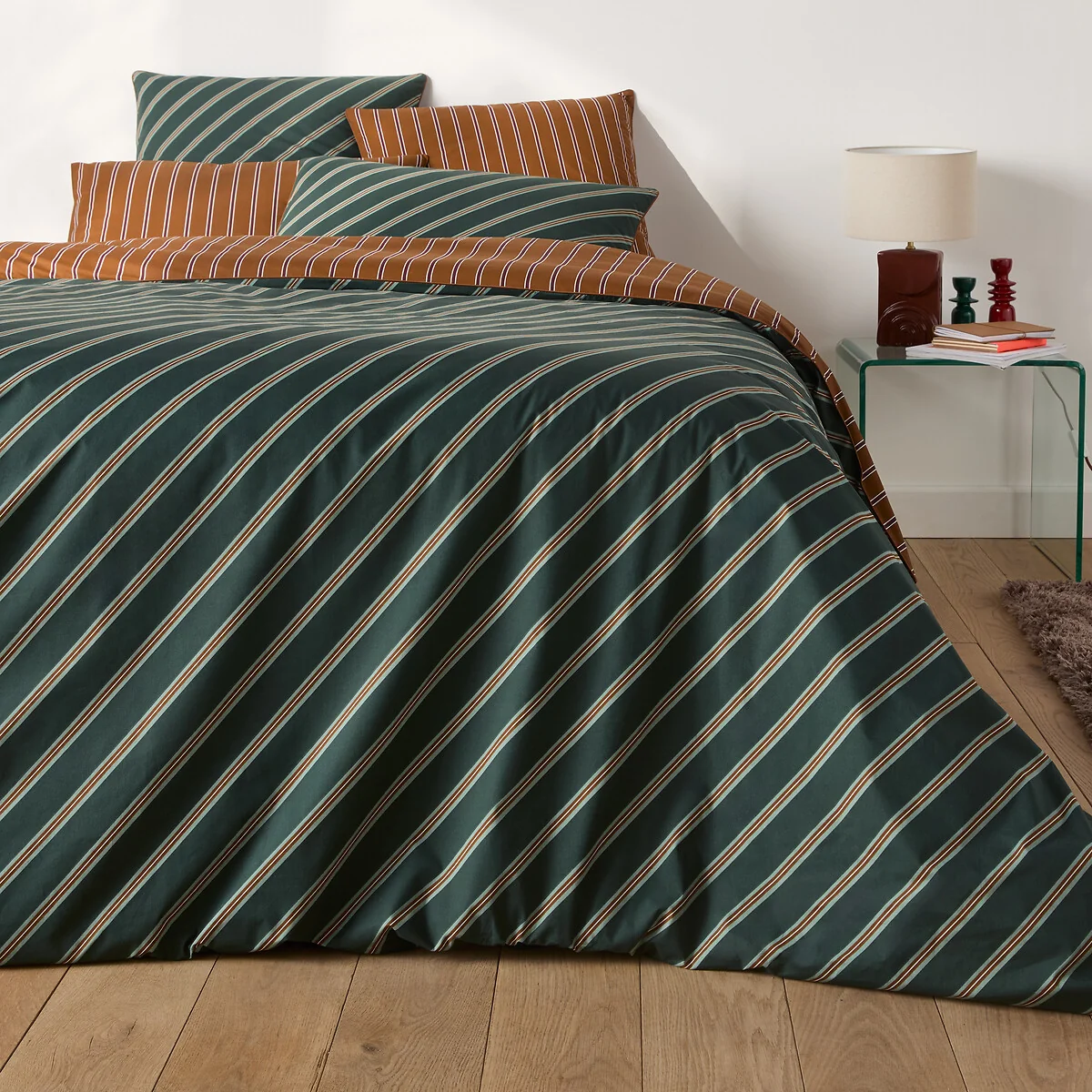Georgio Duvet Cover in Cotton Satin – image 3