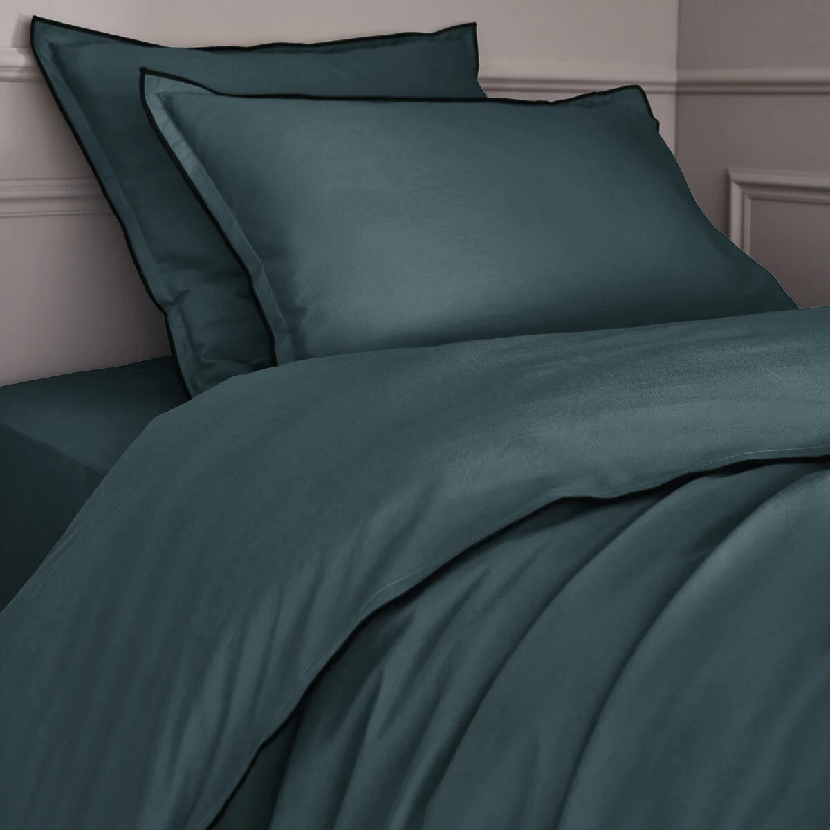 100% Organic Cotton Voile 400 Thread Count Duvet Cover – image 2