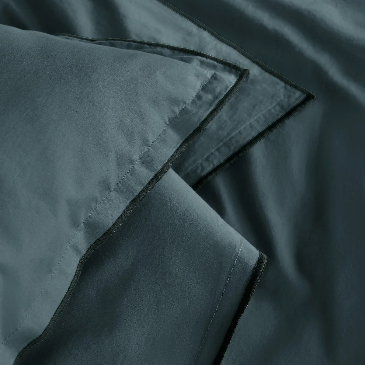 100% Organic Cotton Voile 400 Thread Count Duvet Cover – image 3