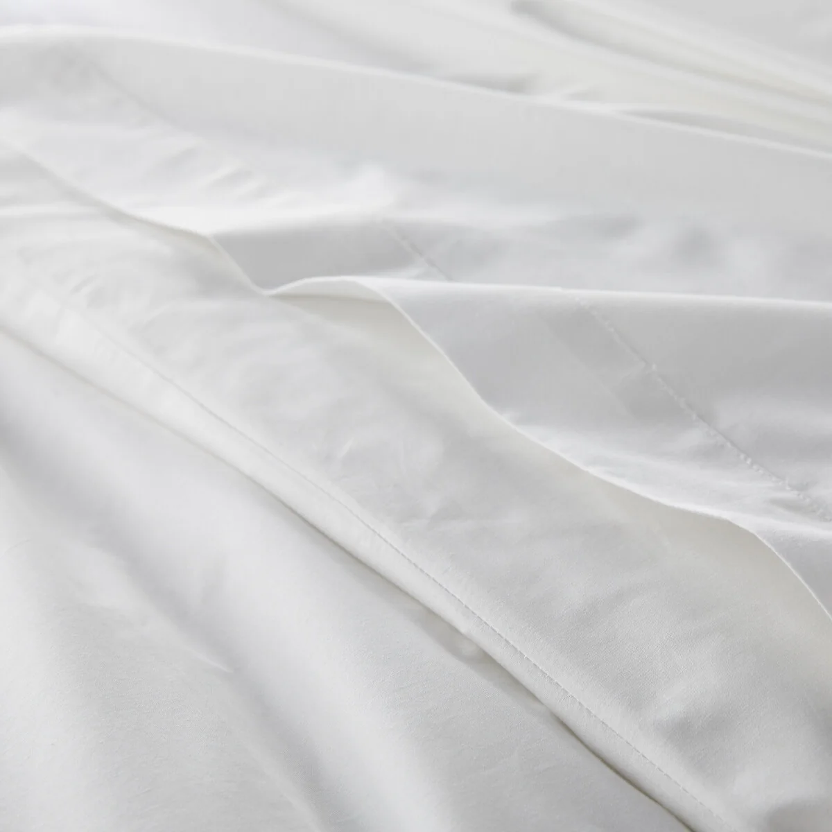 Scenario Plain Organic Cotton Percale Duvet Cover – image 4