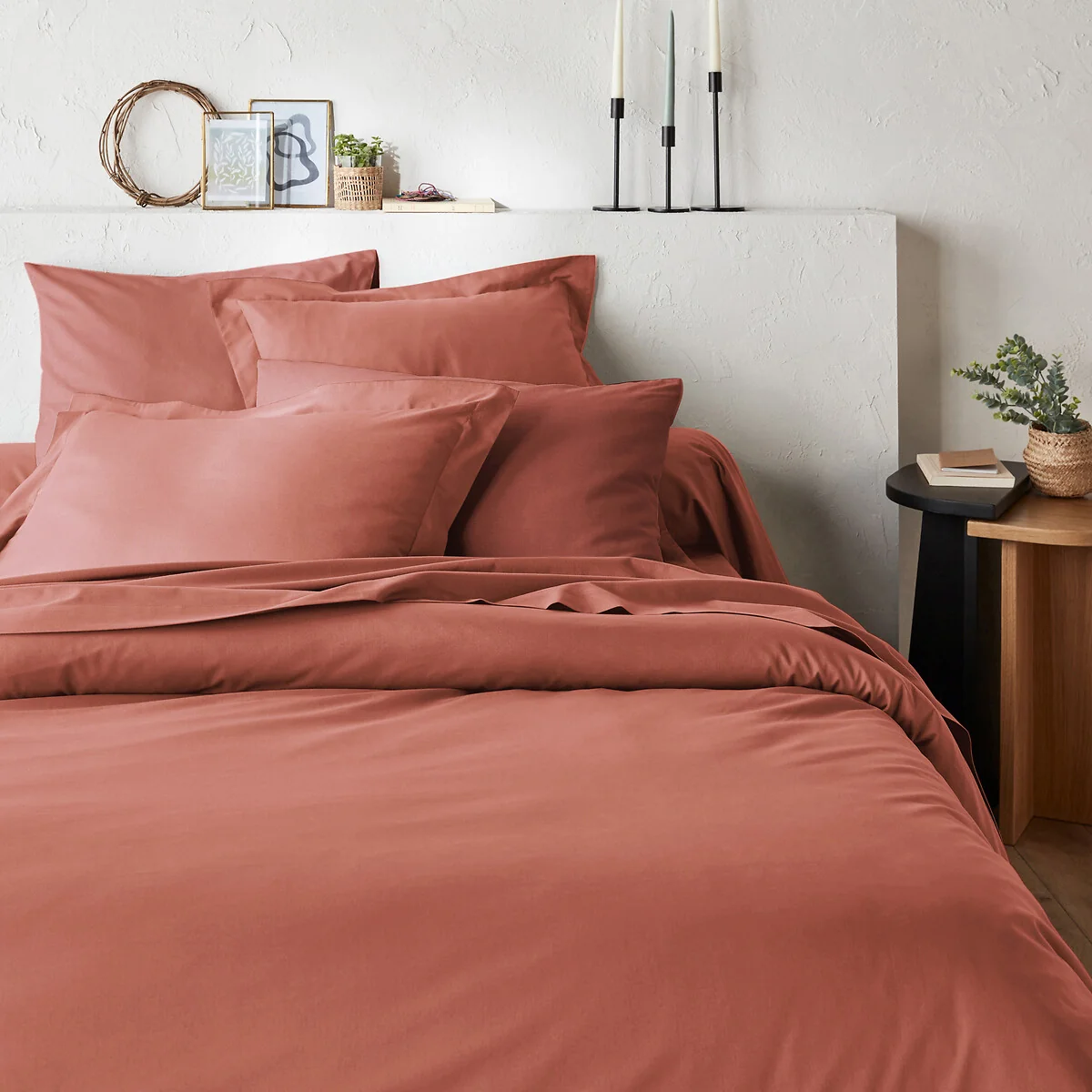 Scenario Plain 100% Organic Cotton Duvet Cover – image 1