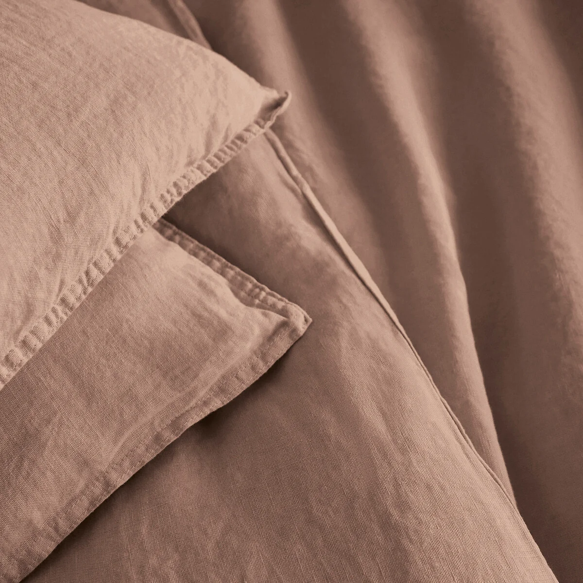 Elina 100% Washed Linen Duvet Cover – image 4