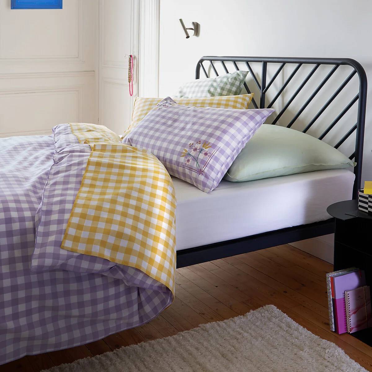 Veldi Purple Cotton Duvet Cover – image 5