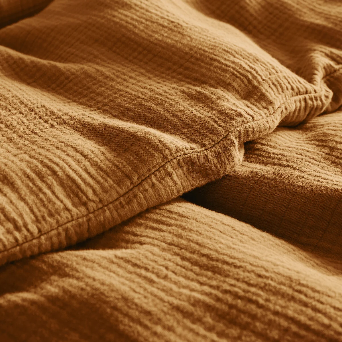 Yafa 100% Organic Cotton Muslin 200 Thread Count Duvet Cover – image 5
