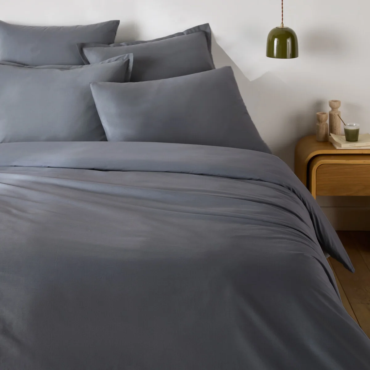 Scenario Cotton Percale 200 Thread Count Duvet Cover – image 4