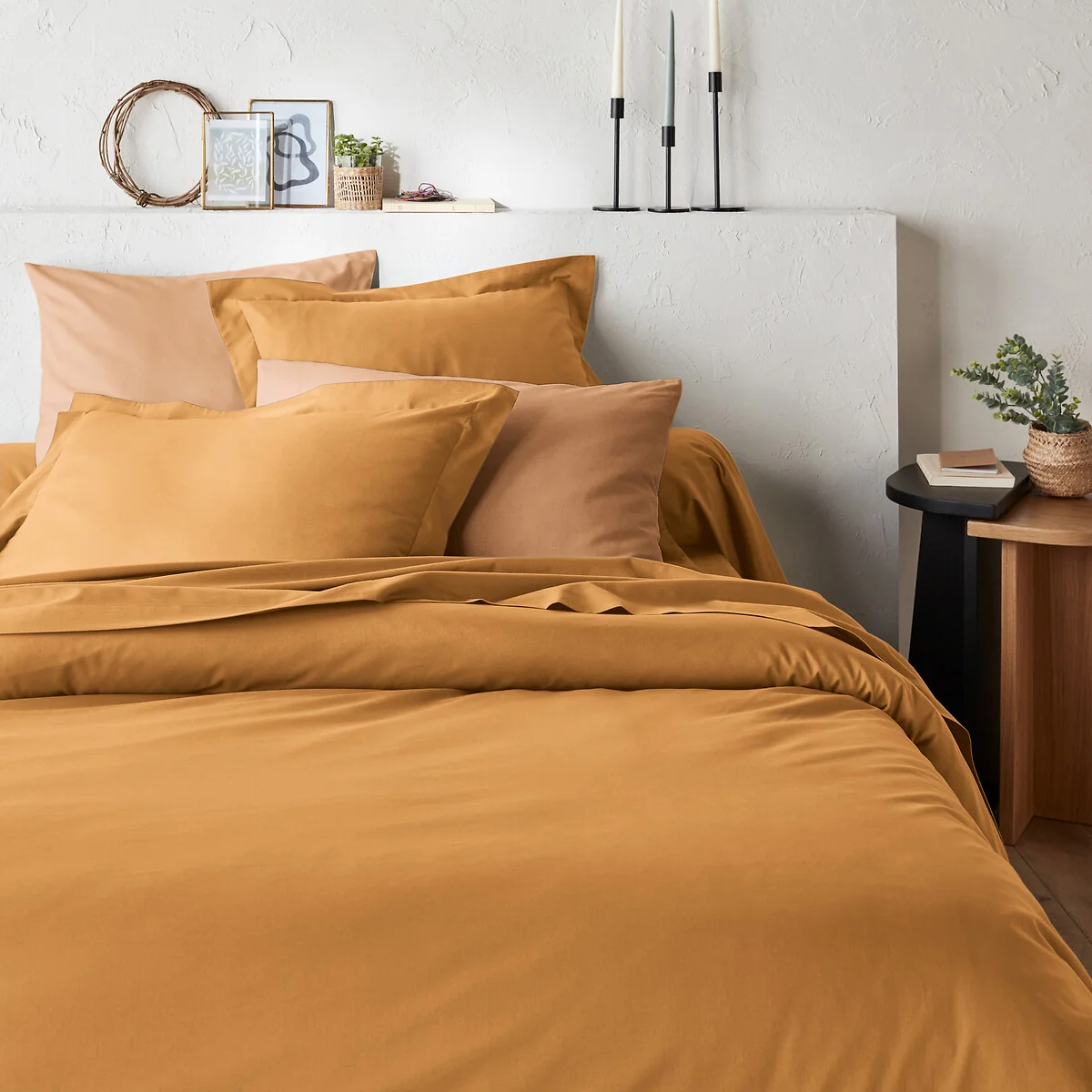 Scenario Plain 100% Organic Cotton Duvet Cover – image 1