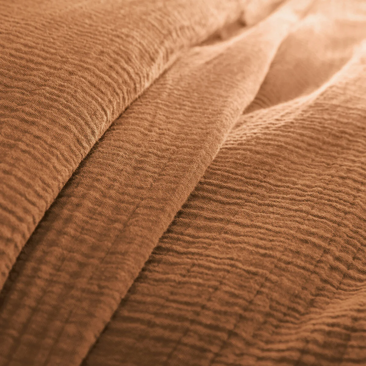 Yafa Organic Cotton Muslin Duvet Cover – image 5