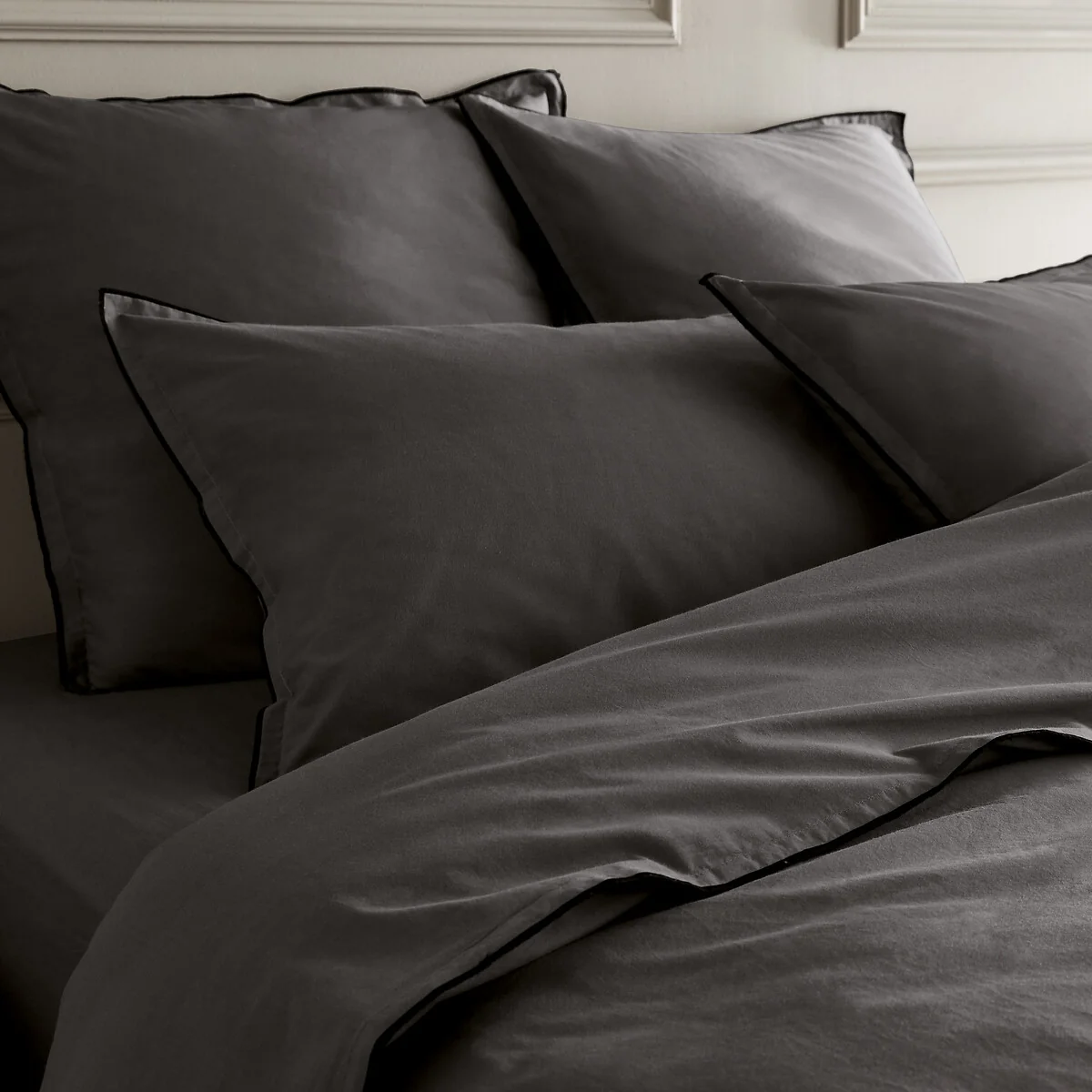 Washed Cotton Voile Duvet Cover – image 2