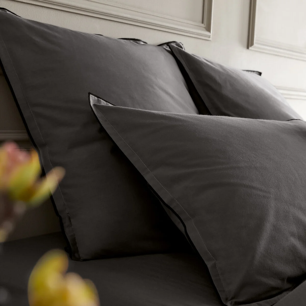 Washed Cotton Voile Duvet Cover – image 3