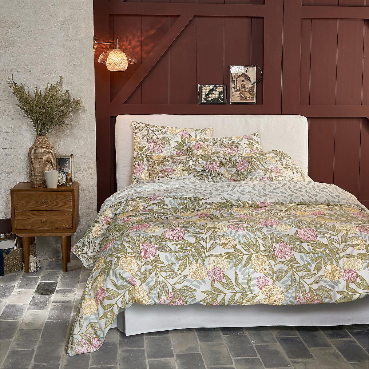 Dolce Floral 100% Cotton Percale 200 Thread Count Duvet Cover – image 4
