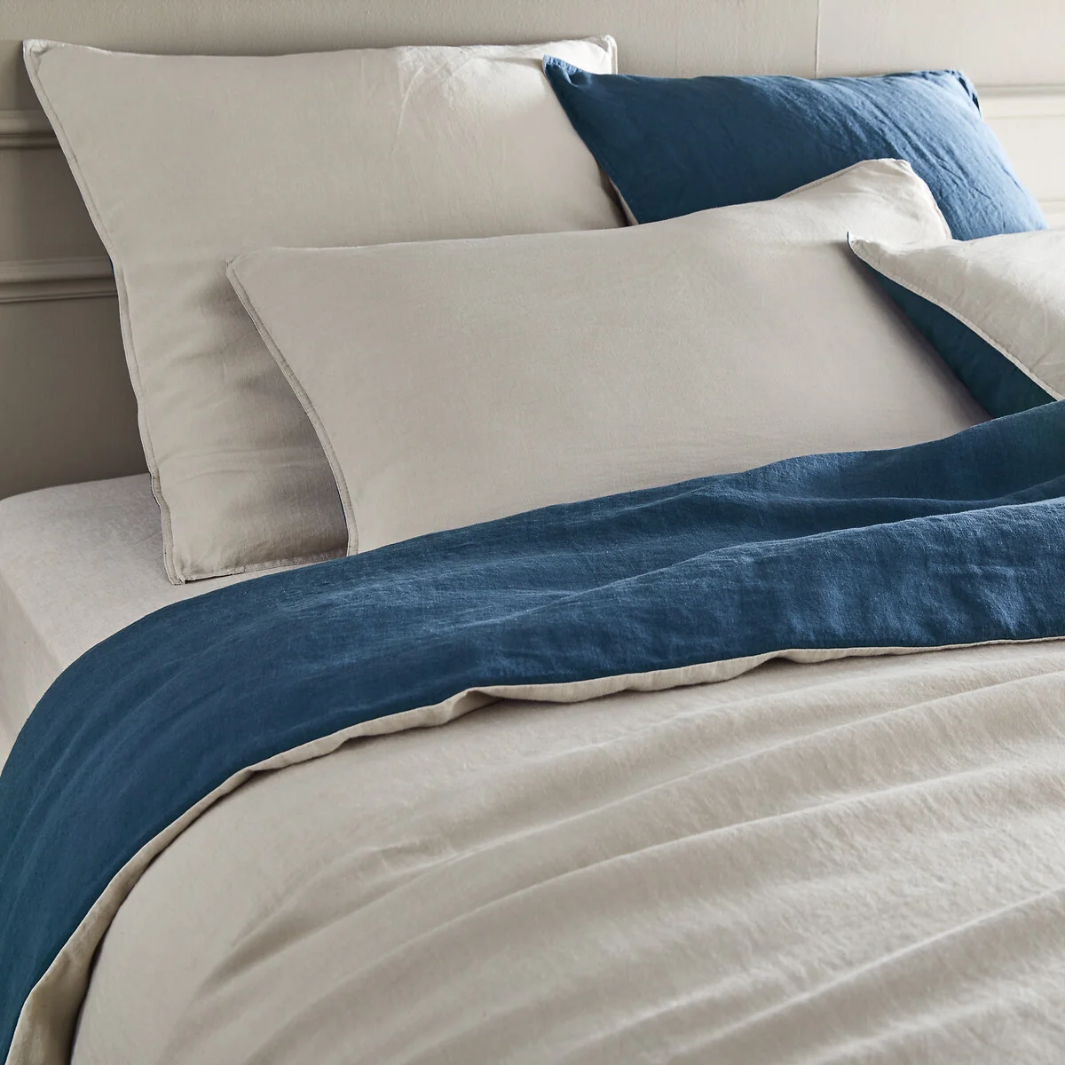 Elina Washed Linen Duvet Cover – image 3