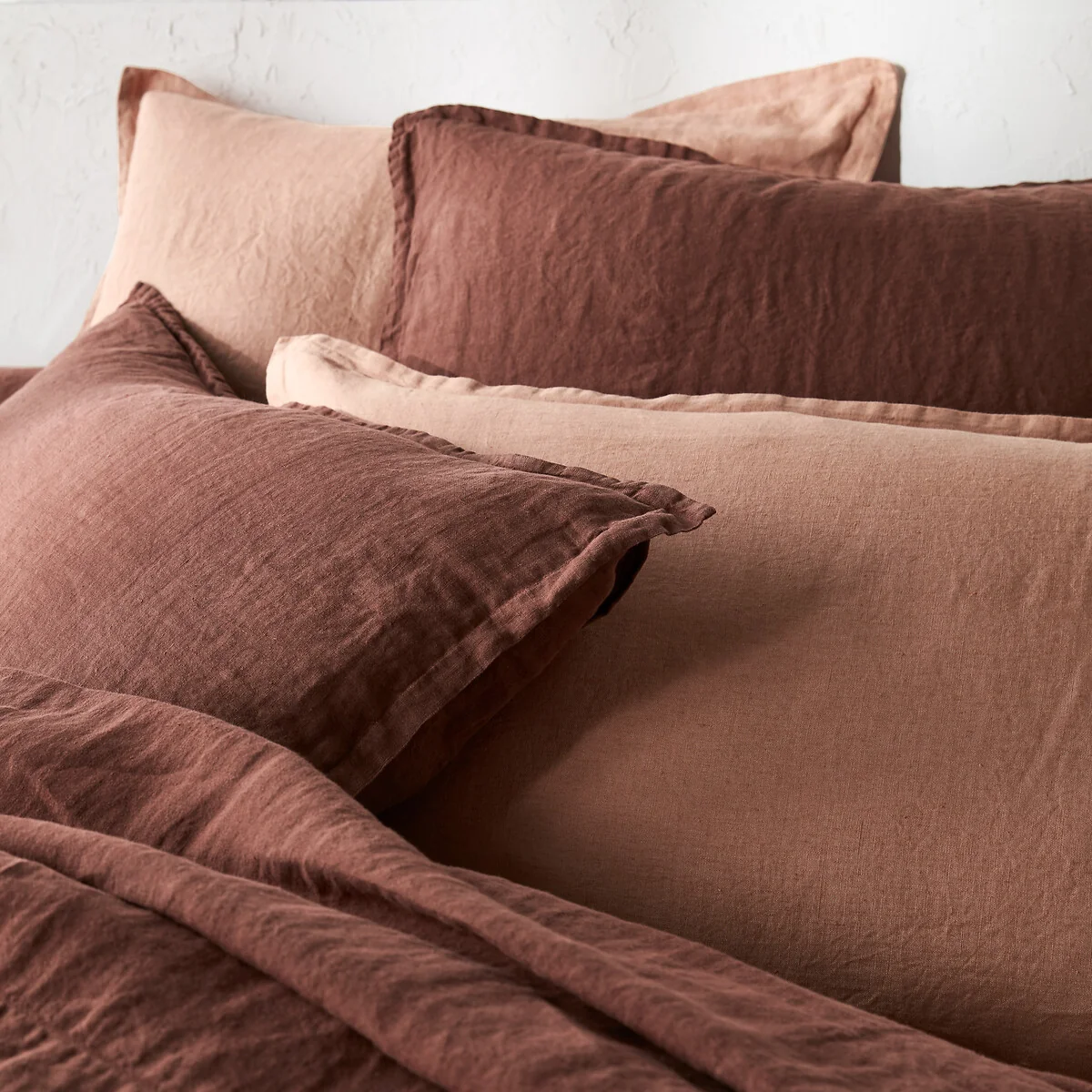 Linot Plain 100% Washed Linen Duvet Cover – image 3