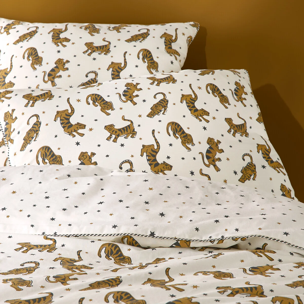Tigris Tiger 30% Recycled Cotton Duvet Cover – image 1