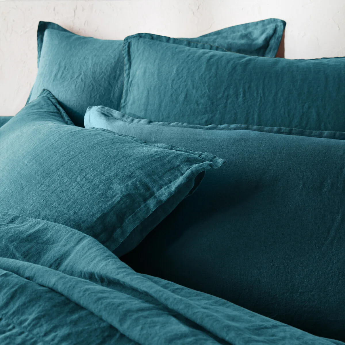 Linot Plain 100% Washed Linen Duvet Cover – image 3