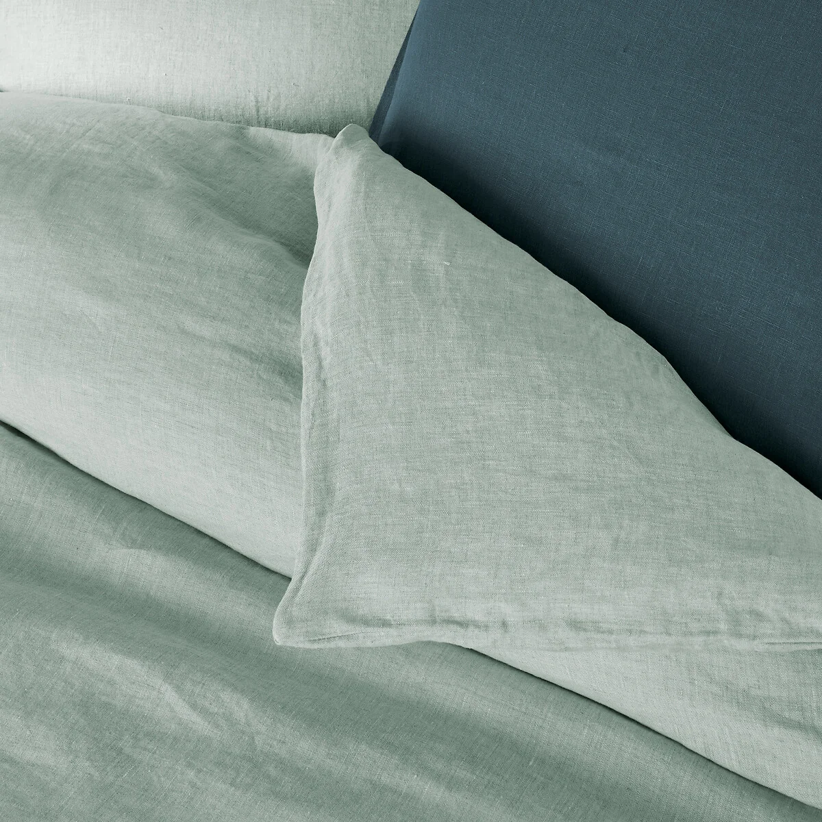 Linot Plain 100% Washed Linen Duvet Cover – image 2