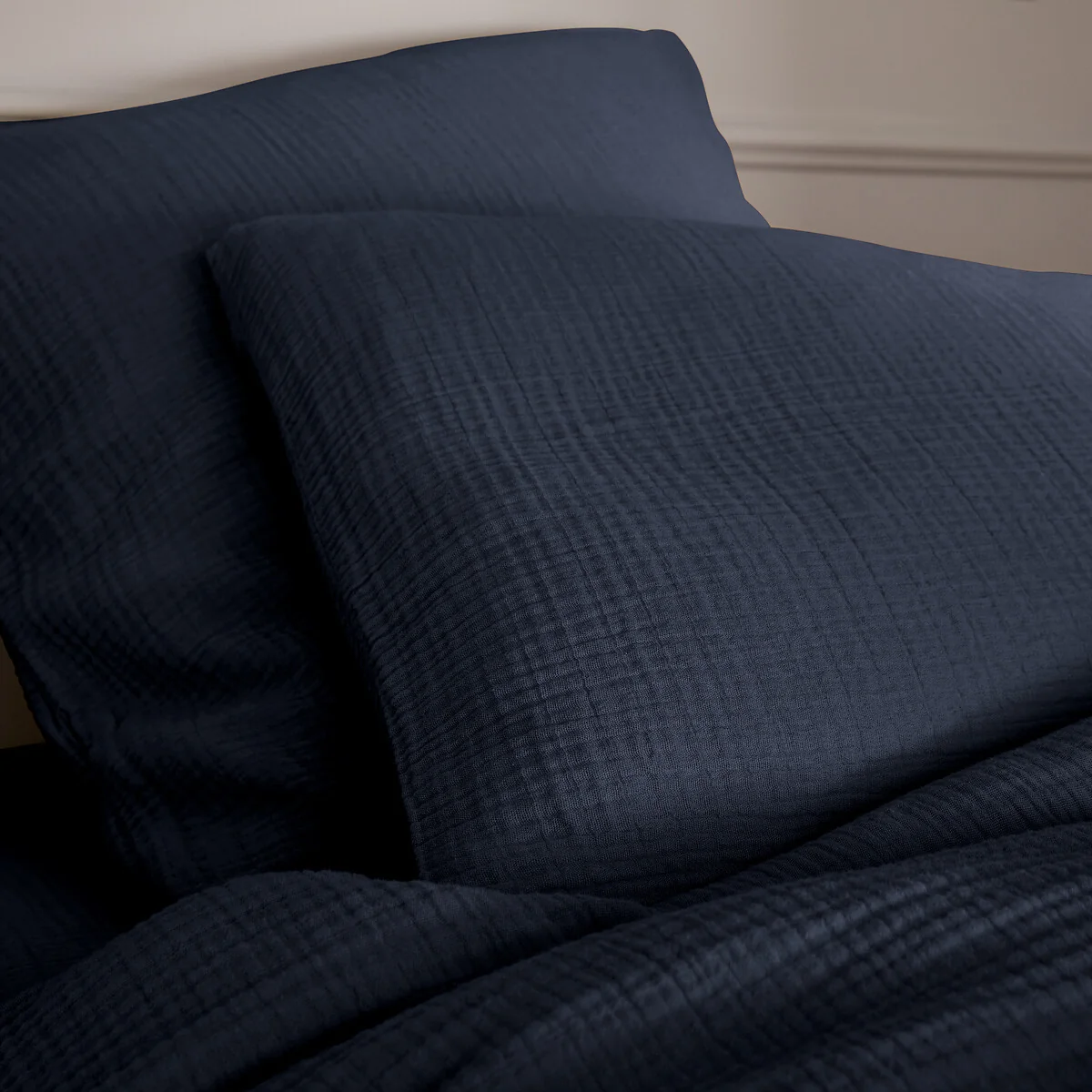 Yafa Organic Cotton Muslin 200 Thread Count Duvet Cover – image 3