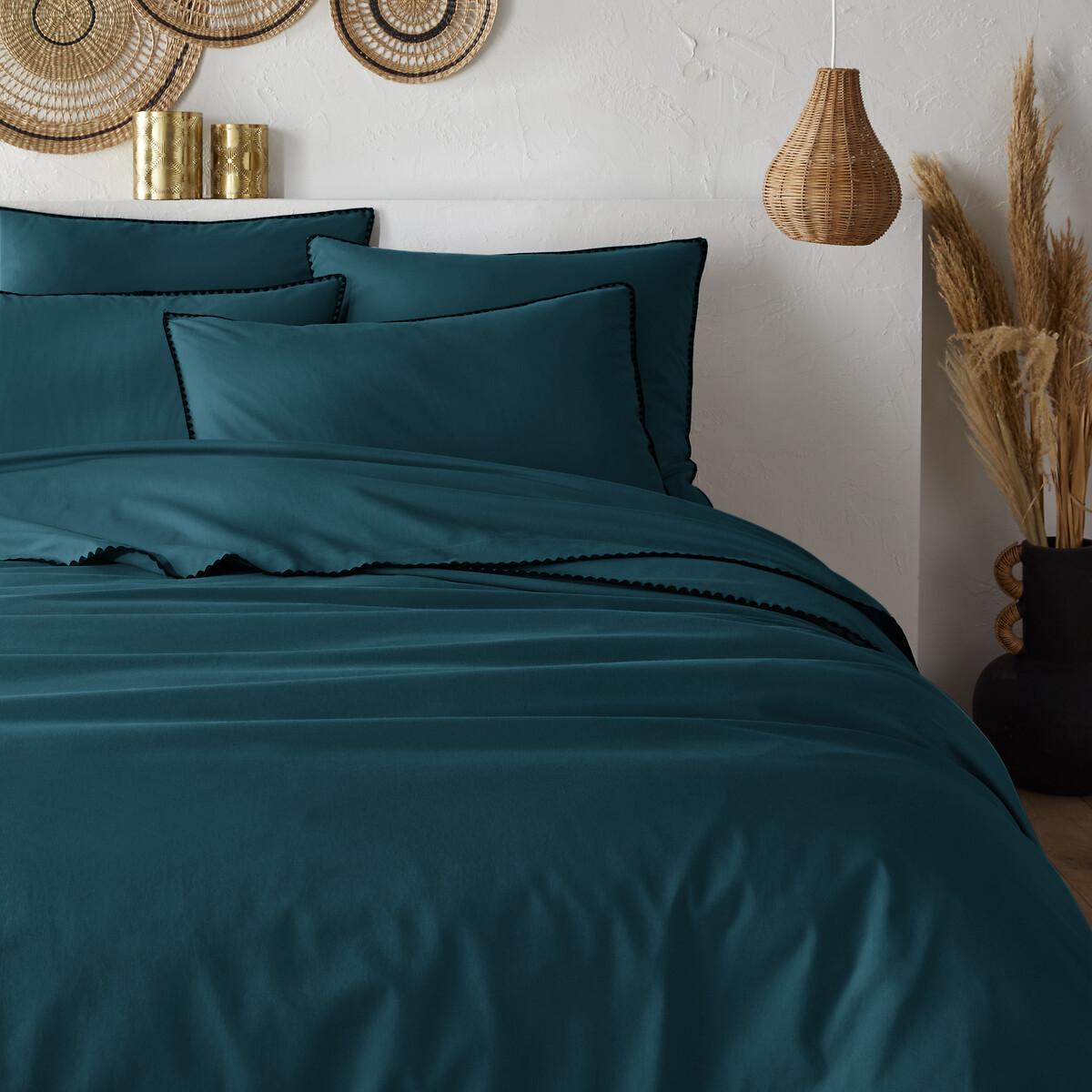 Signatures Merida Embroidered 100% Washed Cotton Duvet Cover – image 1