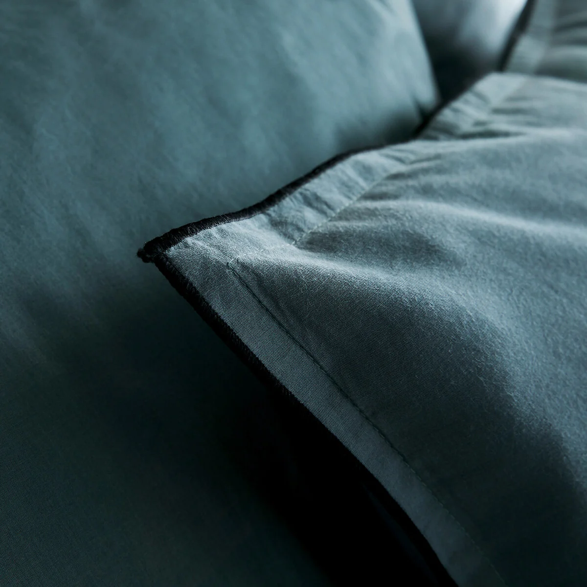 Washed Cotton Voile 400 Thread Count Duvet Cover – image 5
