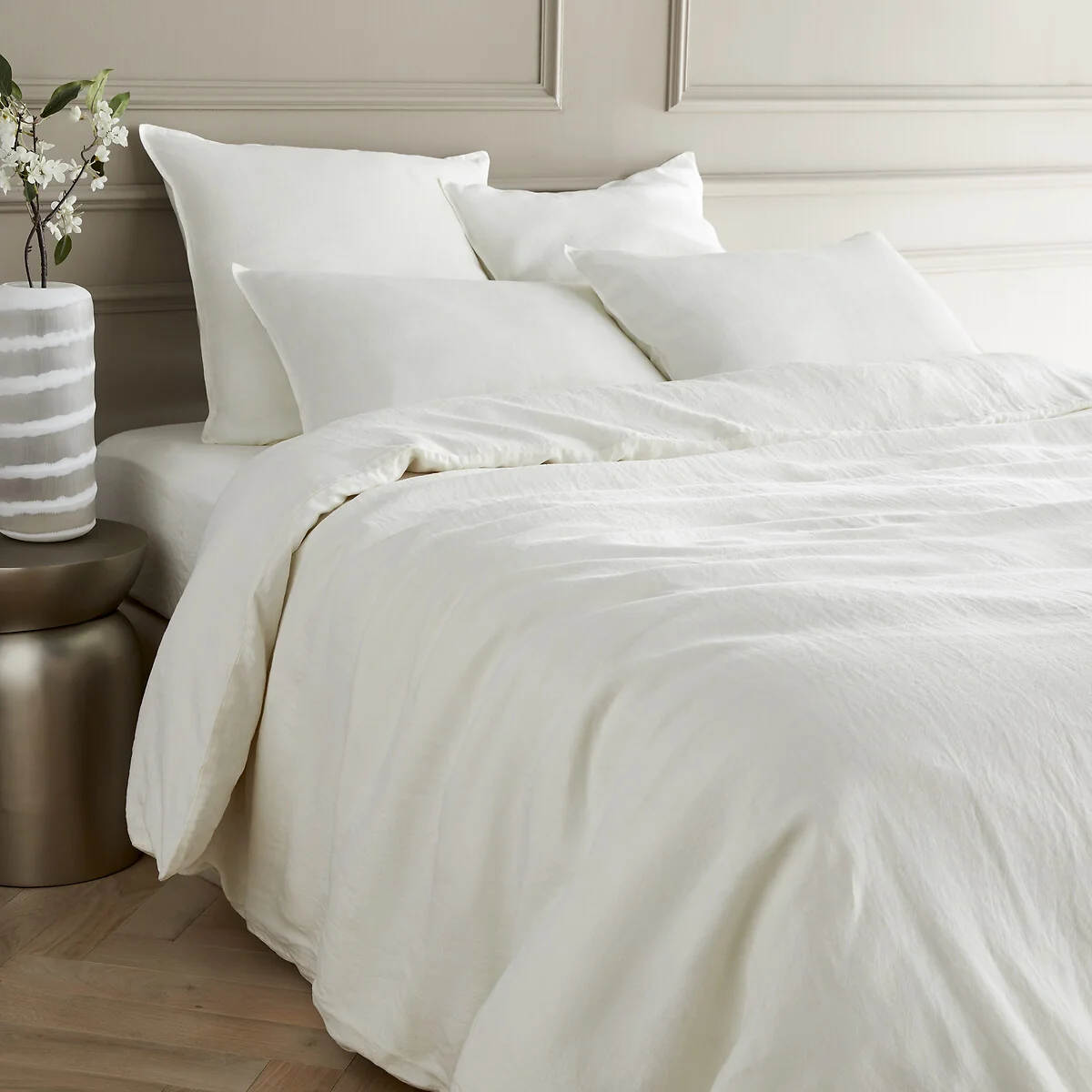 Elina 100% Linen Duvet Cover – image 1