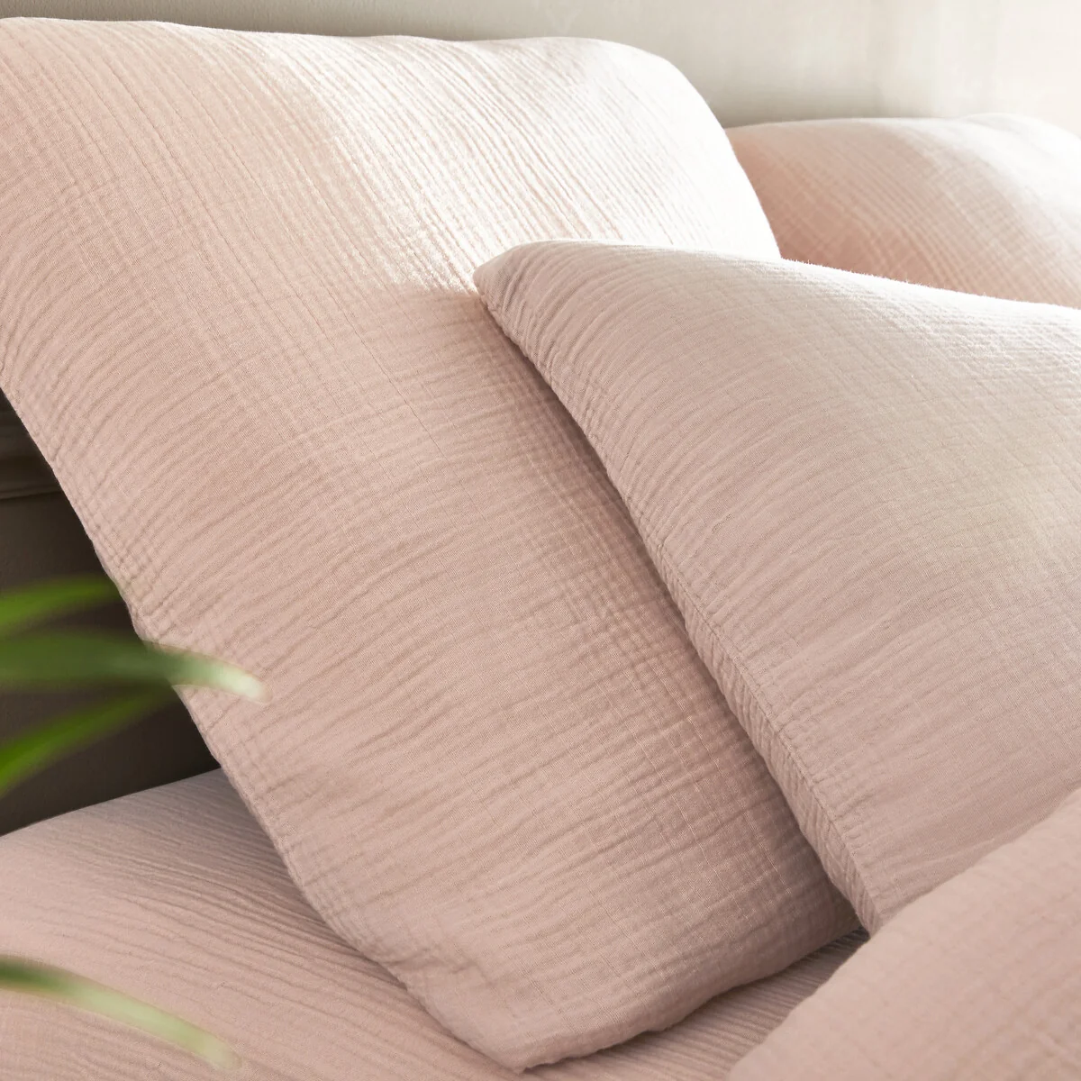 Yafa 100% Organic Cotton Muslin 200 Thread Count Duvet Cover – image 5