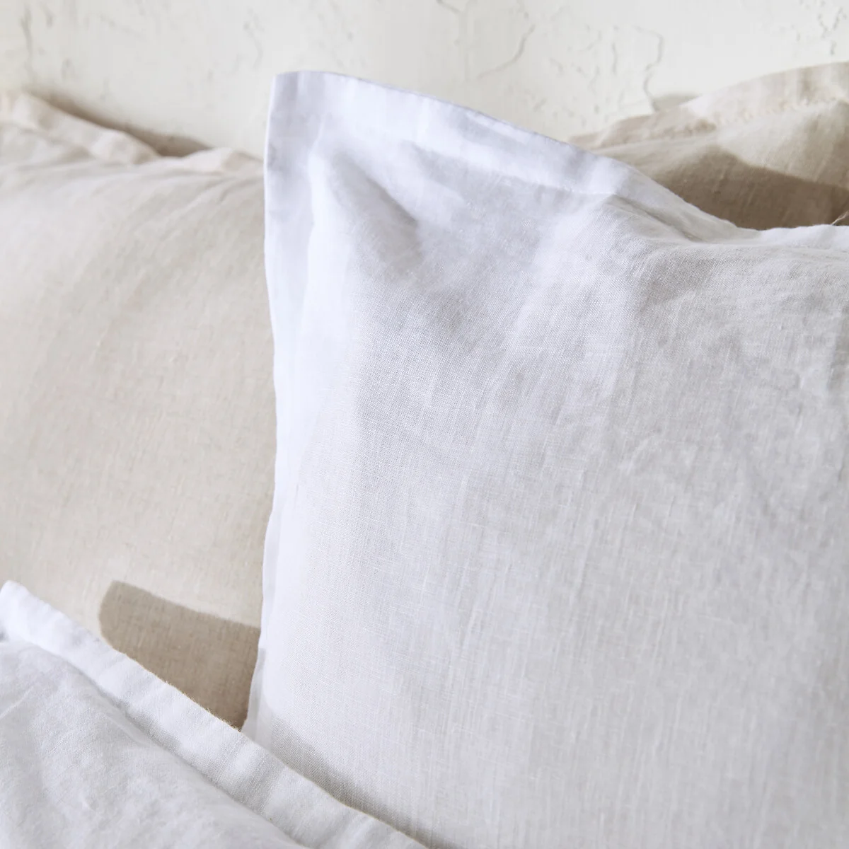 Linot Plain 100% Washed Linen Duvet Cover – image 3