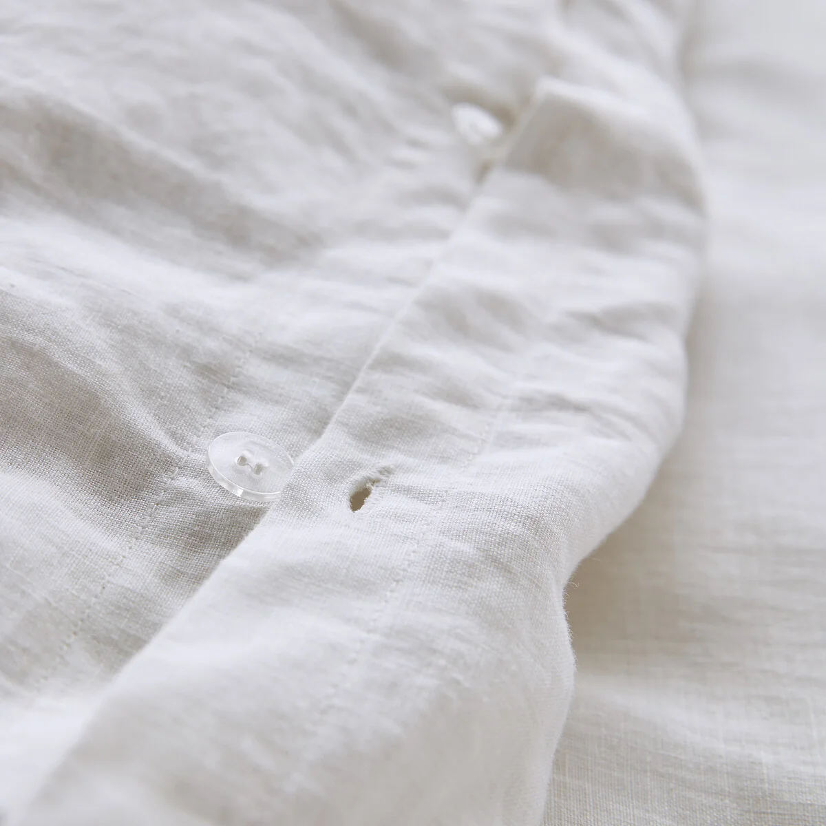 Linot Plain 100% Washed Linen Duvet Cover – image 4