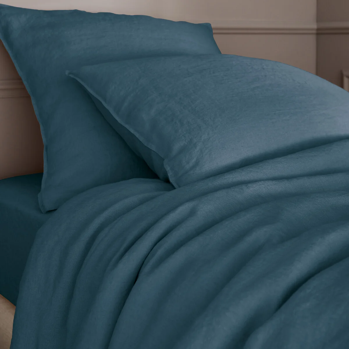 Elina 100% Washed Linen Duvet Cover – image 2