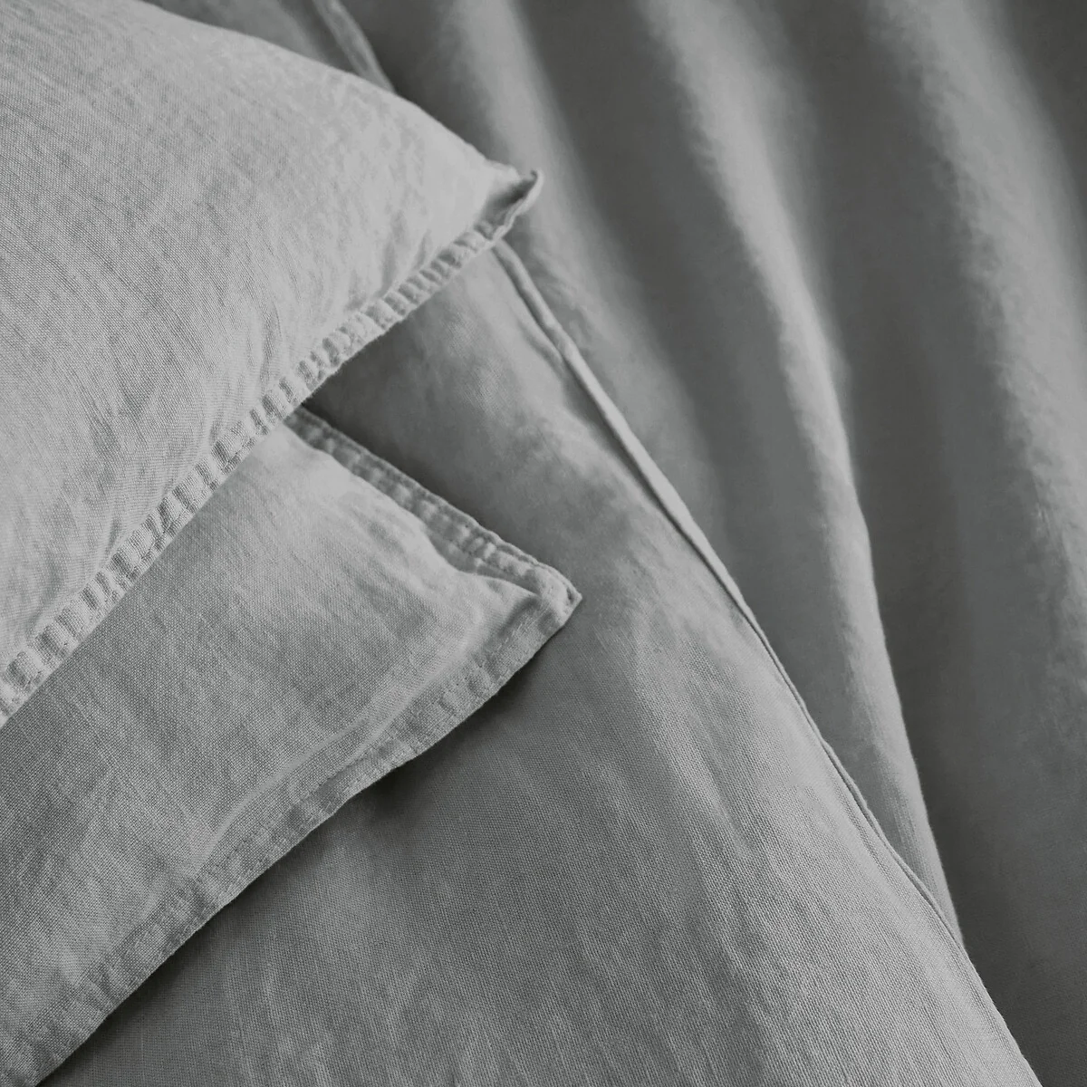 Elina 100% Washed Linen Duvet Cover – image 3