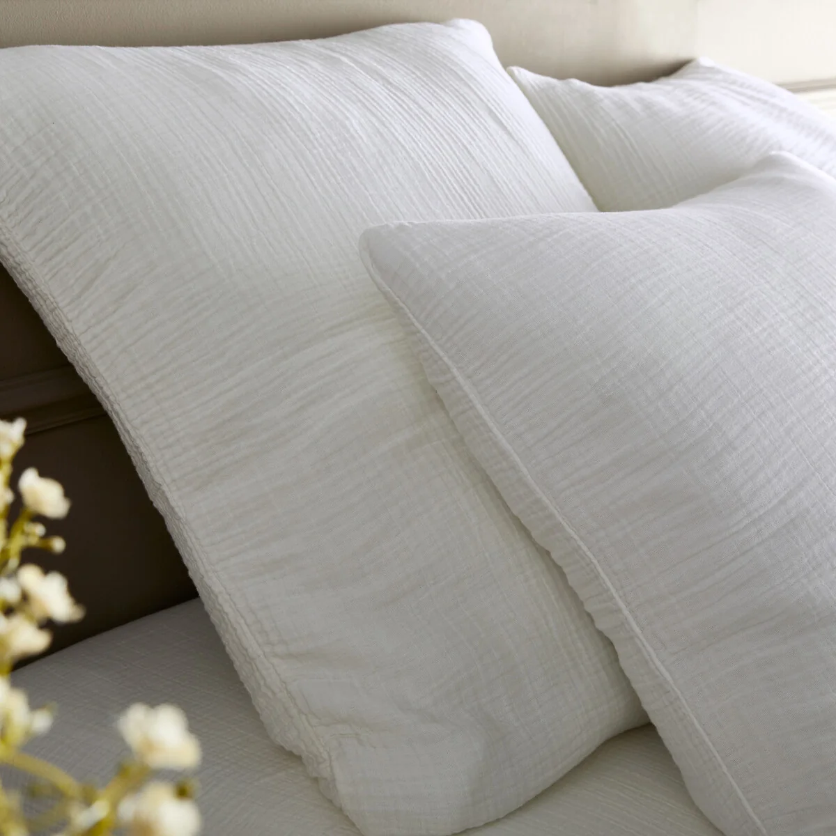 Yafa 100% Organic Cotton Muslin 200 Thread Count Duvet Cover – image 6