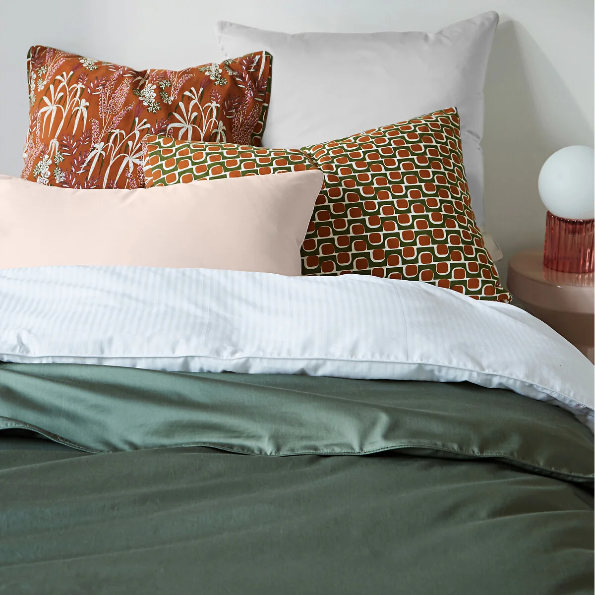 Opale Cotton Satin 350 Thread Count Duvet Cover – image 2
