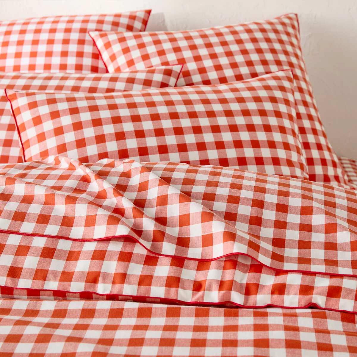 Veldi Orange Cotton Duvet Cover – image 2