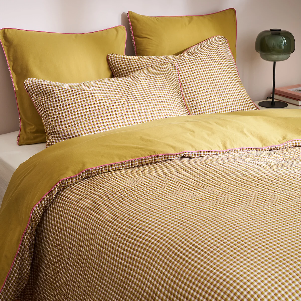 Ninon Duvet Cover in Washed Cotton/Cotton Muslin – image 3