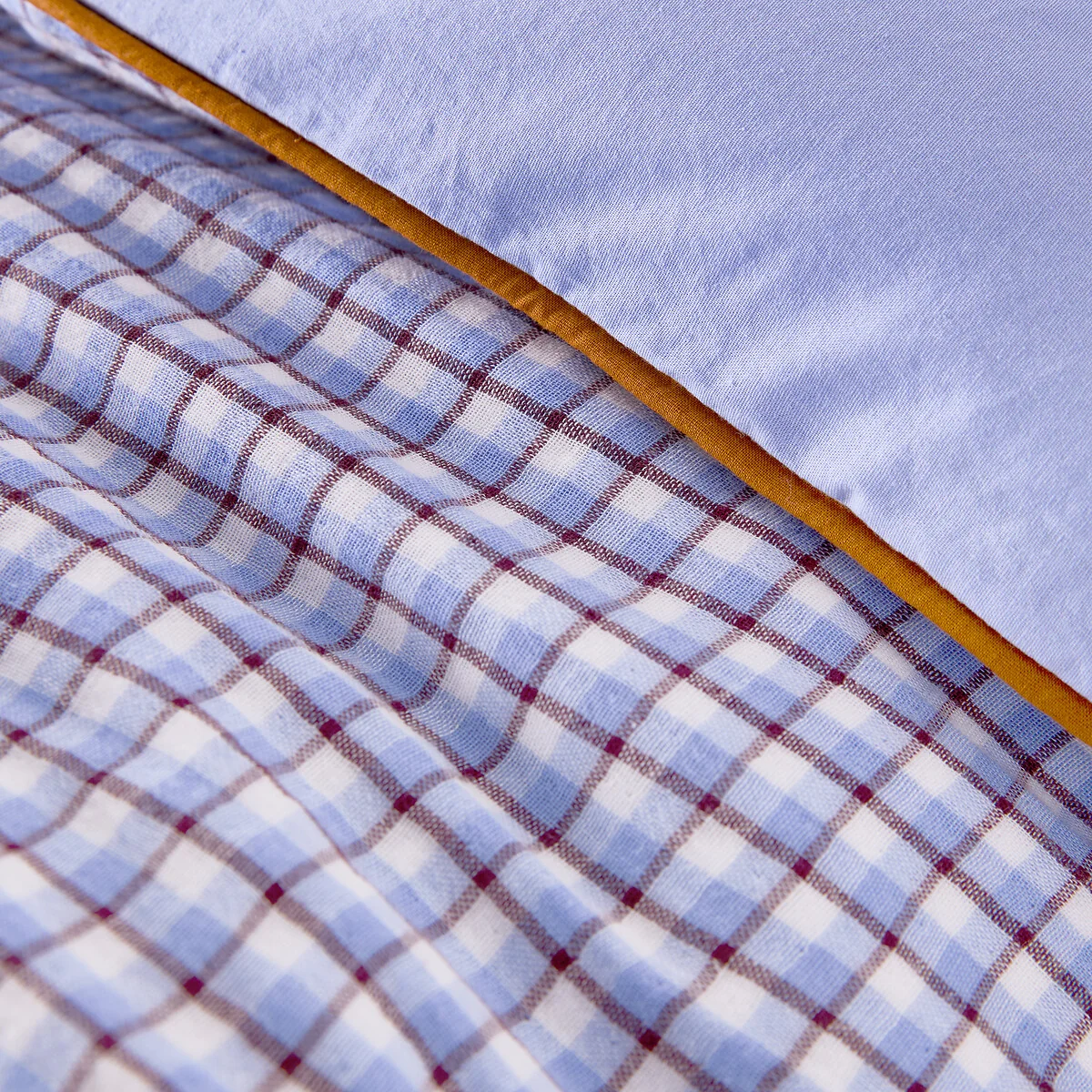Ninon Duvet Cover in Washed Cotton/Cotton Muslin – image 6