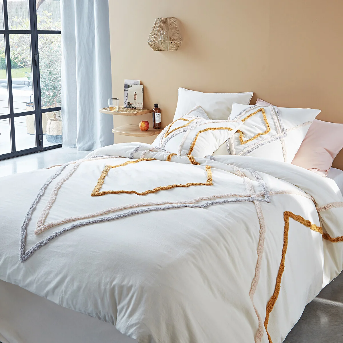 Cotama Tufted 100% Cotton Duvet Cover – image 3