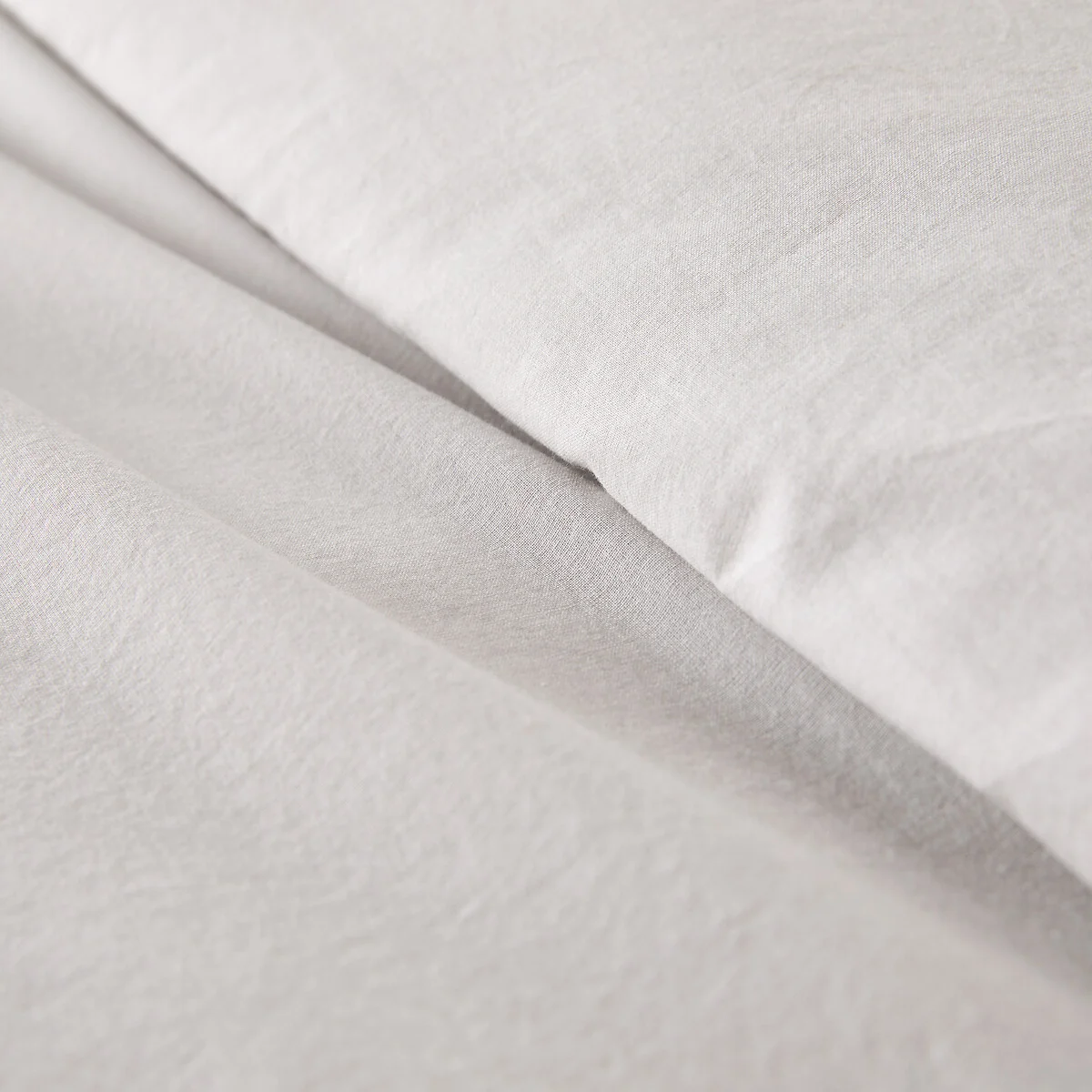 Scenario Plain 100% Washed Cotton Duvet Cover – image 3