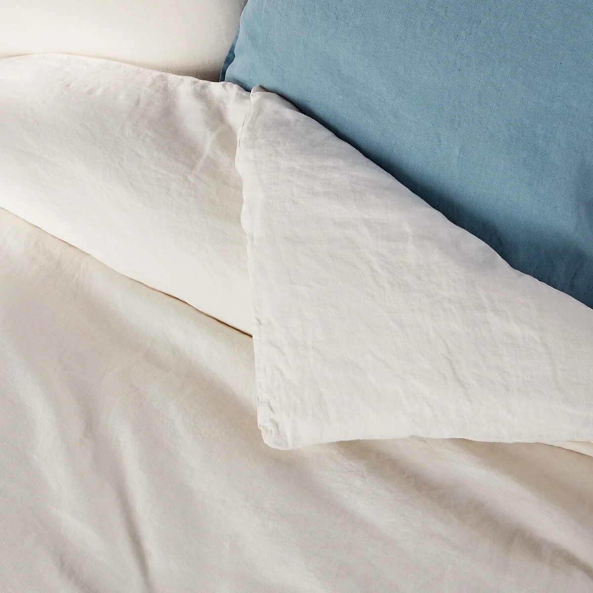 Linot Plain 100% Washed Linen Duvet Cover – image 2