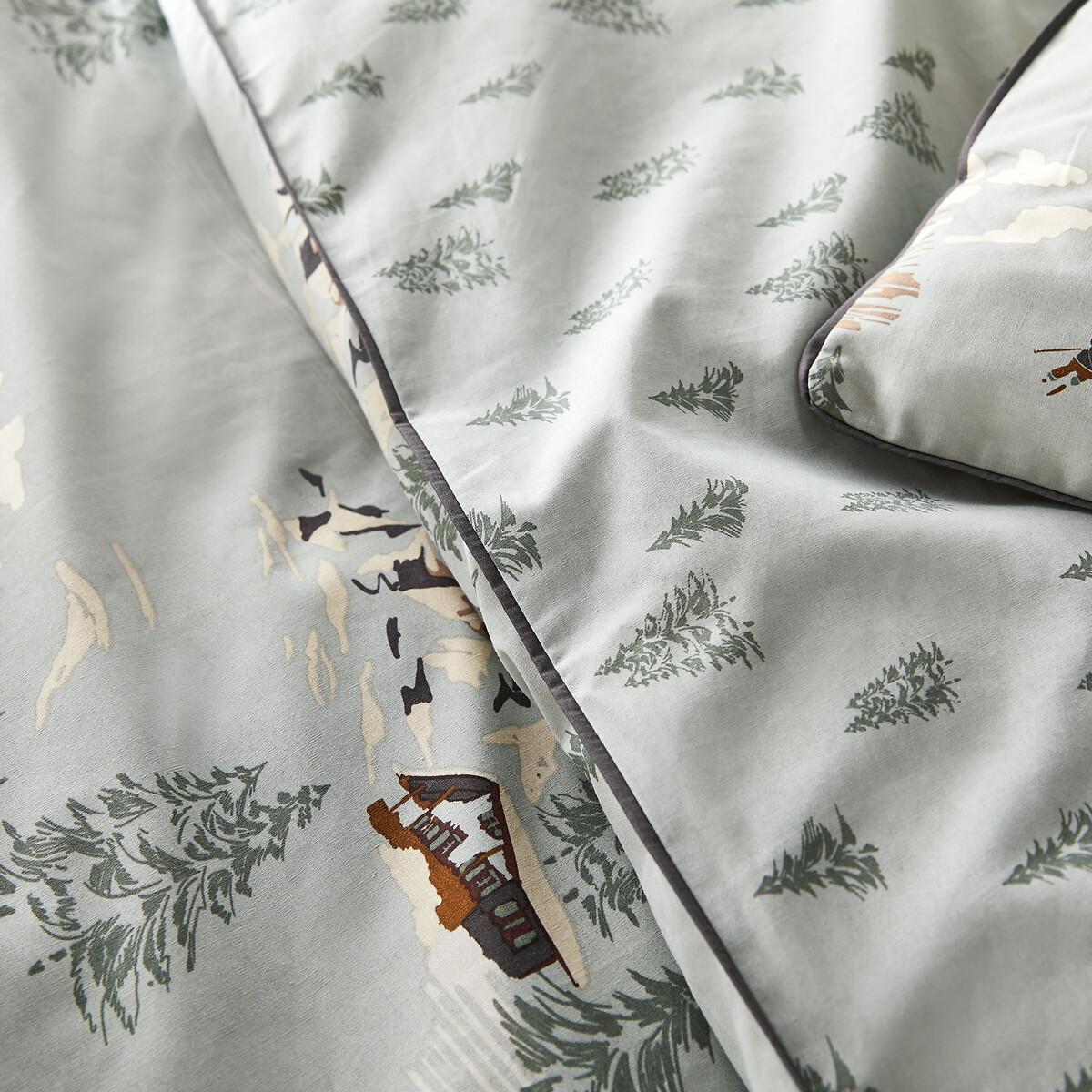 Orvaz Alpine 100% Cotton Percale 200 Thread Count Duvet Cover – image 4
