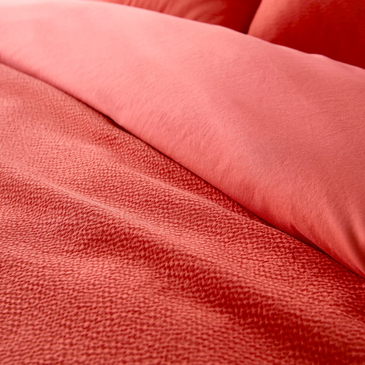 Seersucker Washed Cotton Duvet Cover – image 3