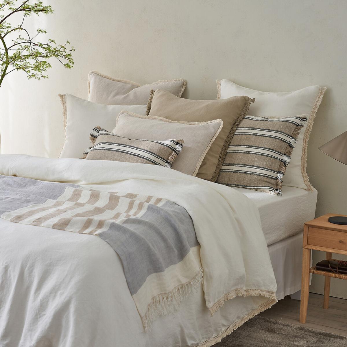Kyra 100% Pre-Washed Hemp Duvet Cover – image 4