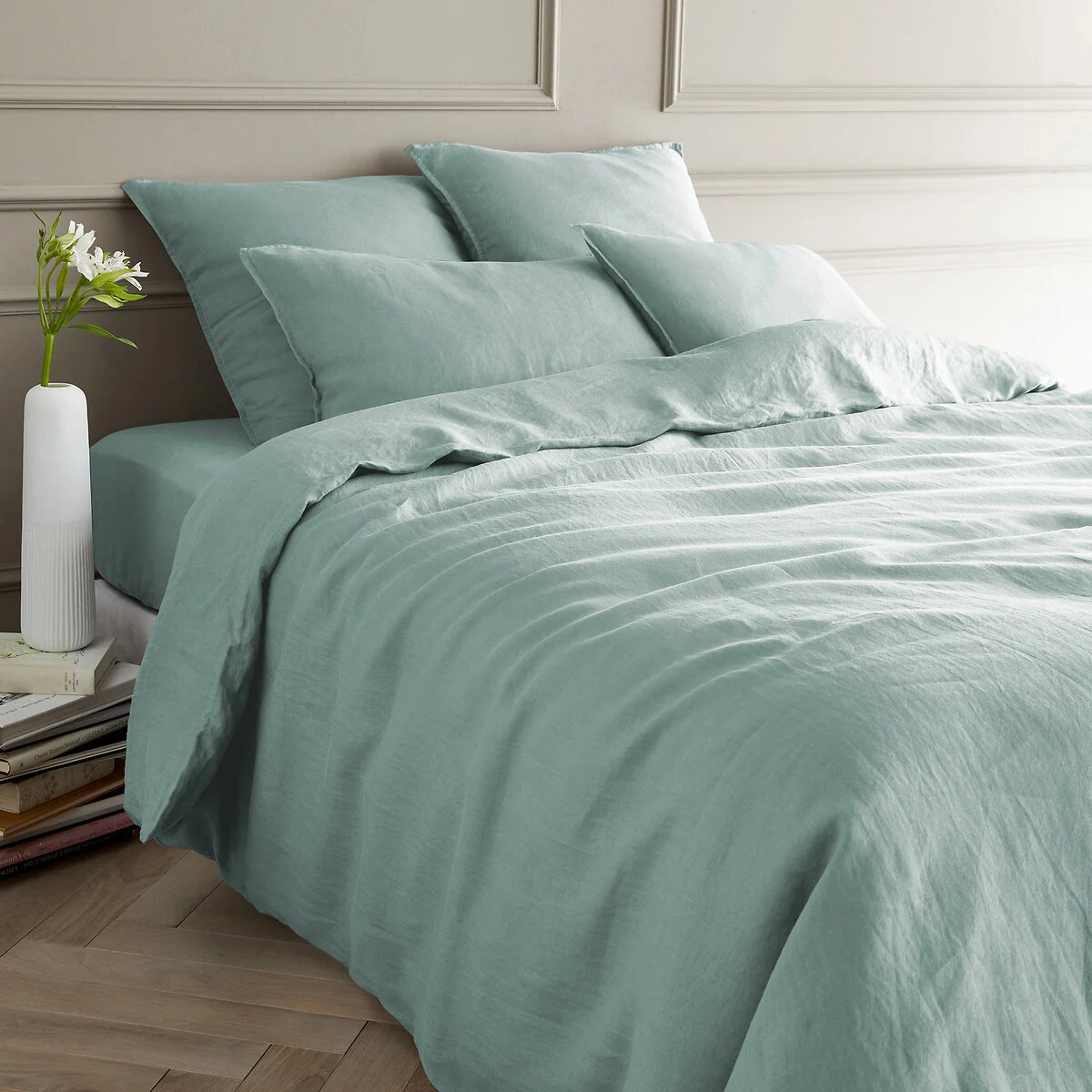 Elina 100% Linen Duvet Cover – image 2