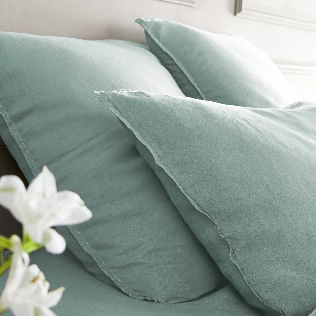 Elina 100% Linen Duvet Cover – image 5