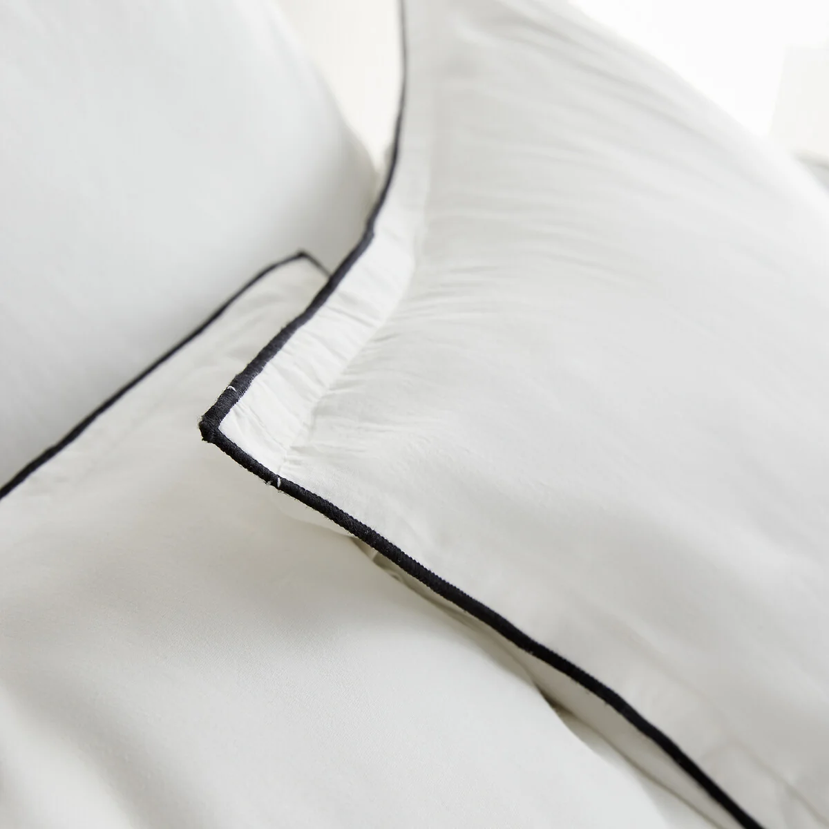Washed Cotton Voile 400 Thread Count Duvet Cover – image 4