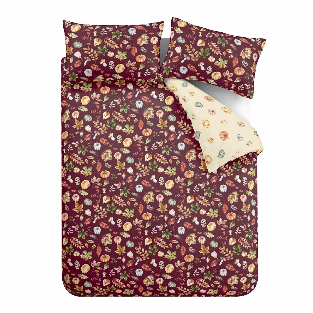 Autumn Pumpkins Reversible Duvet Cover Set – image 2