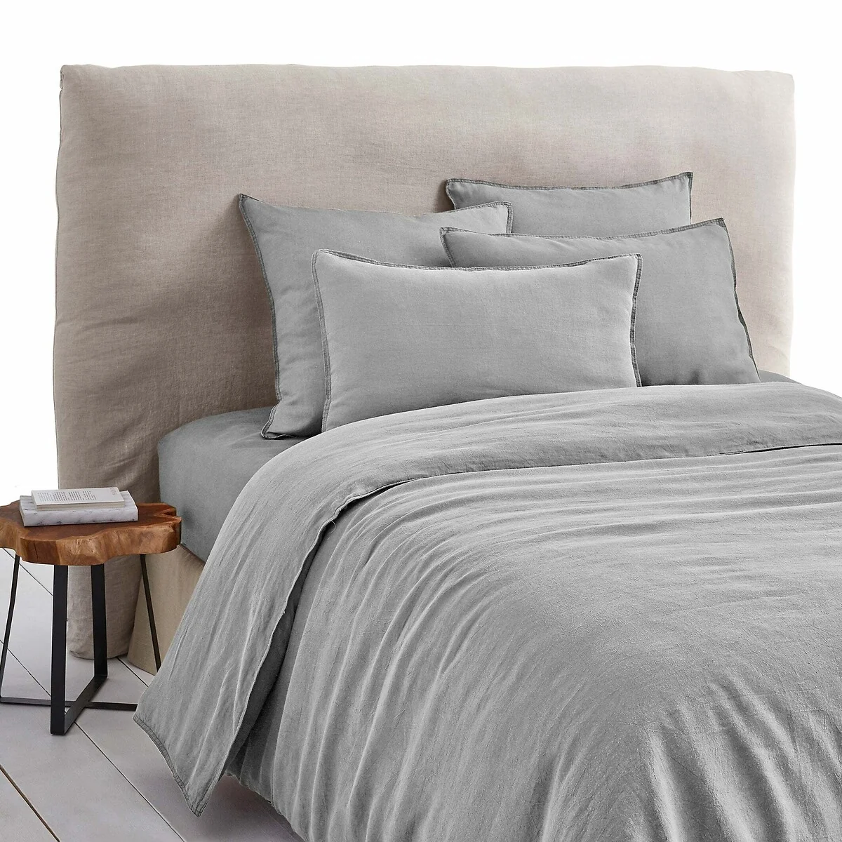 Helm 100% Washed Hemp Duvet Cover – image 1