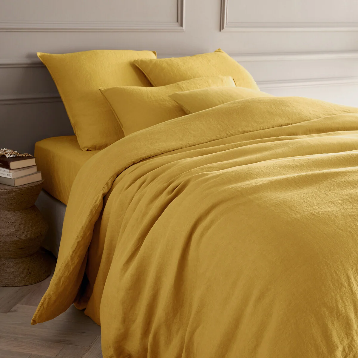 Elina 100% Linen Duvet Cover – image 1