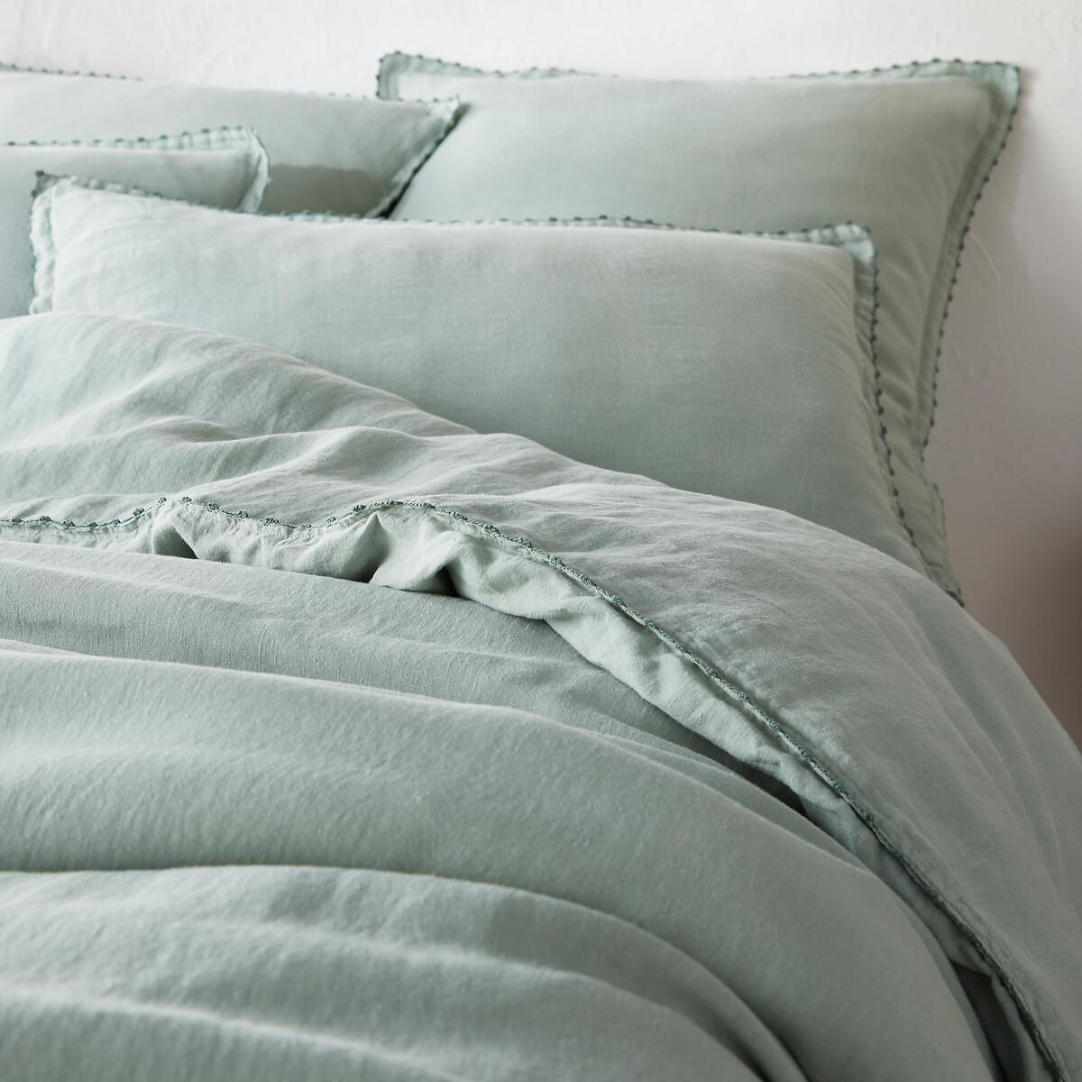 Leone 100% Washed Linen Duvet Cover – image 2