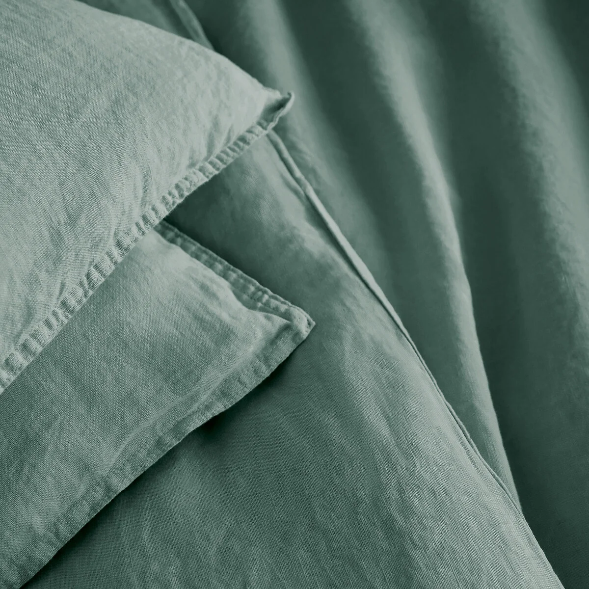 Elina 100% Washed Linen Duvet Cover – image 3